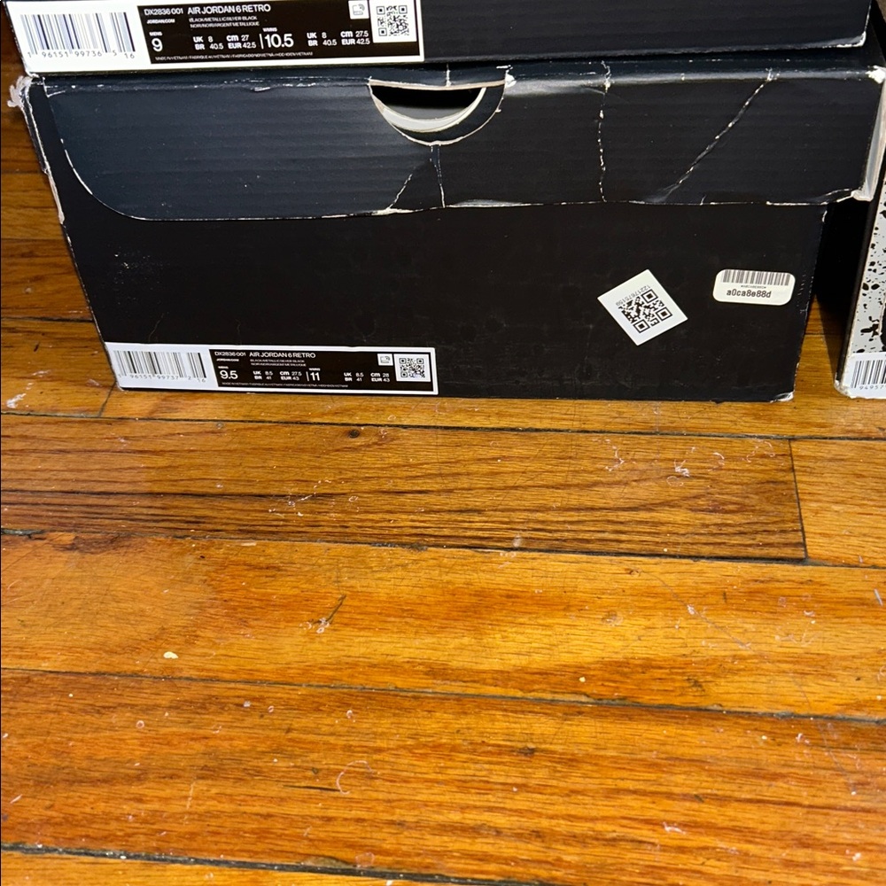 Jordan Retro 6 Empty Boxes - Picture 5 of 16
